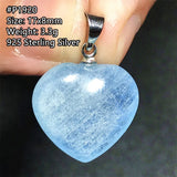 Ocean Brazil Aquamarine Stone Pendant Jewelry Luck Love Gift