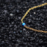 Natural Opal Beads Bangles 925 Silver Minimalist Jewelry