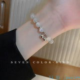 Opal Bracelet Ins Niche Bell Cloud Bead Bracelet Hand Jewelry