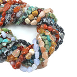 Natural Opal Crystal Quartz Turquois Stones Loose Beads DIY Jewelry Making