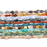 Natural Opal Crystal Quartz Turquois Stones Loose Beads DIY Jewelry Making