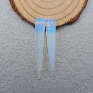 Opalite Woman Earrings 49X9mm6.9g