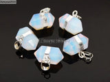 Opalite Nugget Pointed Pendant Beads 10pcs