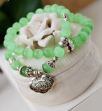 Original Crystal Opal Long-life Lock Bracelet for Women