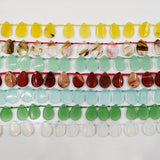 Natural Agates Beaded Charms for Jewelry Making