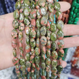 Faceted Amazonite Stone Loose Beads for Jewelry Making DIY
