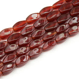 Natural Red Agates Stone Beads 5x12mm Loose Spacer Beads
