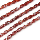 Natural Red Agates Stone Beads 5x12mm Loose Spacer Beads