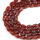 Natural Red Agates Stone Beads 5x12mm Loose Spacer Beads