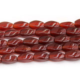 Natural Red Agates Stone Beads 5x12mm Loose Spacer Beads