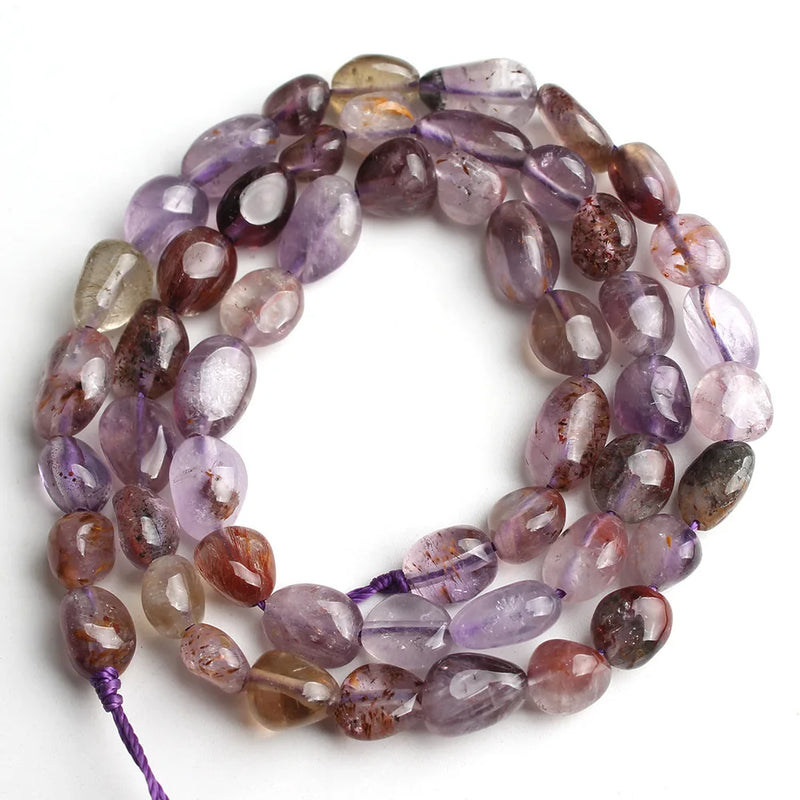 Natural Tiger Eye Opal Gravel Loose Beads for Jewelry DIY