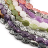 Natural Purple Angelite Amethysts Quartz Jaspers 13*18mm Loose Beads