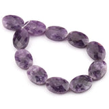 Natural Purple Angelite Amethysts Quartz Jaspers 13*18mm Loose Beads