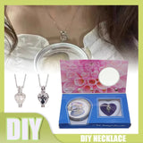 Natural Oyster Wish Pearl Vacuum Can Pendant Necklace Charm Necklace