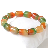 Peacock Agate Bead Bracelet - Unisex