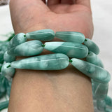 Natural Peacock Angelite Stone Beads DIY Loose Beads For Jewelry Making