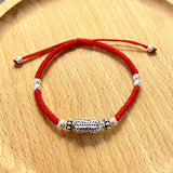 Natural Peanut Charm Bracelet 925 Silver