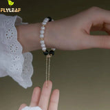 Natural Pearl 925 Sterling Silver Bracelets For Women