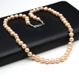 Natural Pearl Bead Jewelry Necklace Freshwater Pearl Beaded Necklace