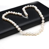 Natural Pearl Bead Jewelry Necklace Freshwater Pearl Beaded Necklace