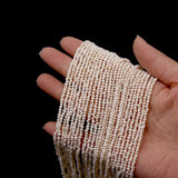 Matte Freshwater Pearl Beads 3-4mm Loose Beads for Jewelry Making