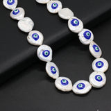 Baroque Single Sided Eye Shaped Pearl Beads for DIY Jewelry Making