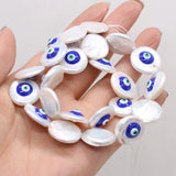 Baroque Single Sided Eye Shaped Pearl Beads for DIY Jewelry Making