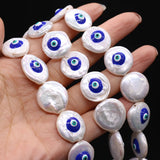 Baroque Single Sided Eye Shaped Pearl Beads for DIY Jewelry Making