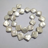 Baroque Rhombus Pearl Beads 14-15mm for Jewelry Making DIY Bracelet Necklace