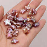 Natural Freshwater Pearl Beads 5-Star Loose Bead for Jewelry Making