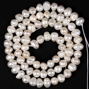 Freshwater Baroque Natural Pearl Beads High Punch Loose Beads