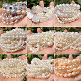 Freshwater Baroque Natural Pearl Beads High Punch Loose Beads