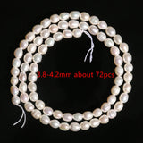 Natural Pearl Beads Irregular Round Loose Beads Jewelry Making