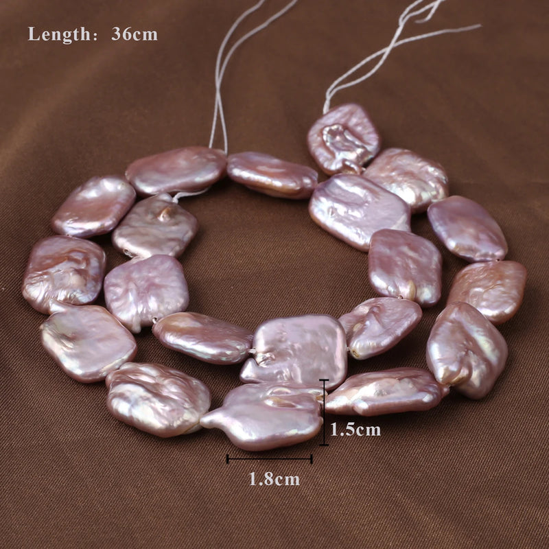 Baroque Pearl Beads for Jewelry Making - Beautiful Round Pearls