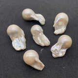 Natural Pearl Beads Irregular Necklace Loose Baroque Pearl Jewelry Charm