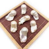 Natural Pearl Beads Irregular Necklace Loose Baroque Pearl Jewelry Charm