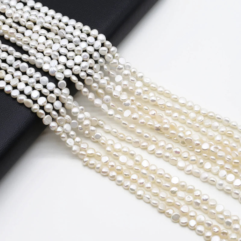 Irregular Small Cultured Freshwater Pearl Beads for Jewelry Making