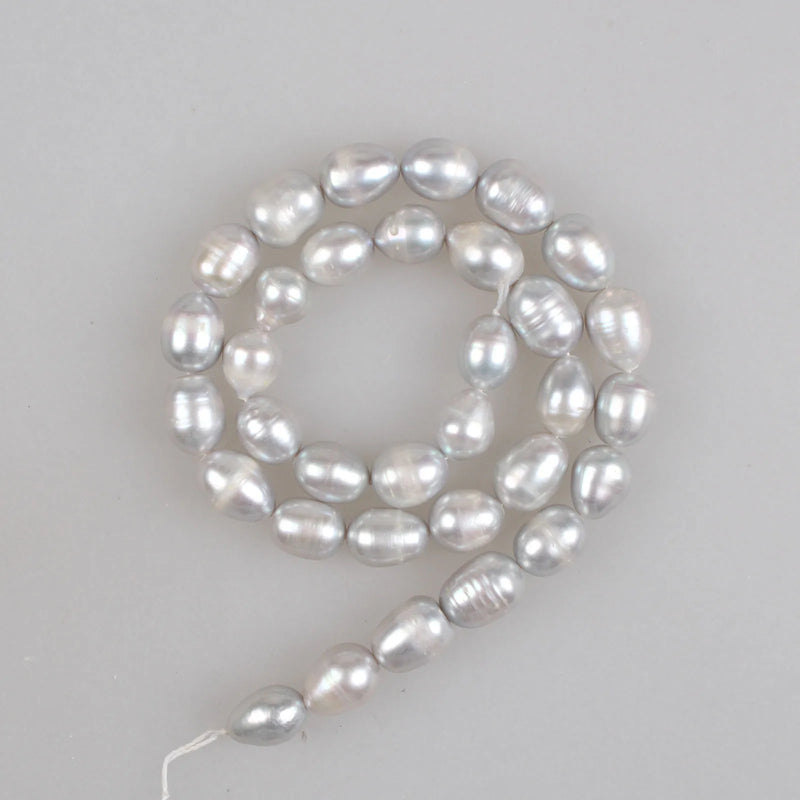 Pink Irregular Freshwater Pearl Beads 9-10mm DIY Jewelry Making