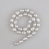 Pink Irregular Freshwater Pearl Beads 9-10mm DIY Jewelry Making
