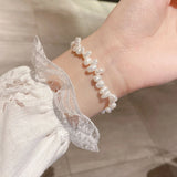 Elegant Natural Pearl Charm Bracelet for Women