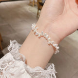 Elegant Natural Pearl Charm Bracelet for Women