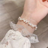 Elegant Natural Pearl Charm Bracelet for Women