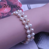 Natural Pearl Bracelet Multi-layer Women's Jewelry