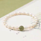 Natural Pearl Bracelet for Girlfriends, Freshwater Pearl Bracelet for Women