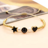 Y2K Natural Pearl Bracelet with Charm for Women Teen Girls