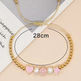 Y2K Natural Pearl Bracelet with Charm for Women Teen Girls