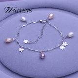 Bohemia Mixed Pearl Bracelet Flower Wedding Party Birthday Gift