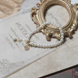 Natural Pearl Bracelet Round Pendulum Small Beads Bangle Jewelry