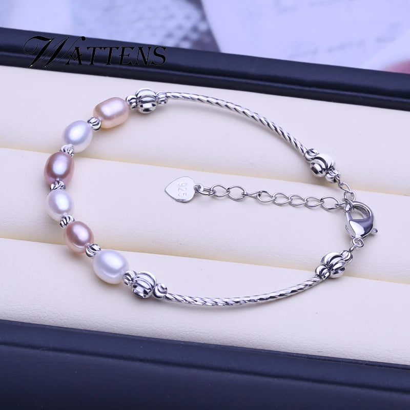 Natural Pearl Bracelet for Women Mixed Pearl Bracelet Bohemia
