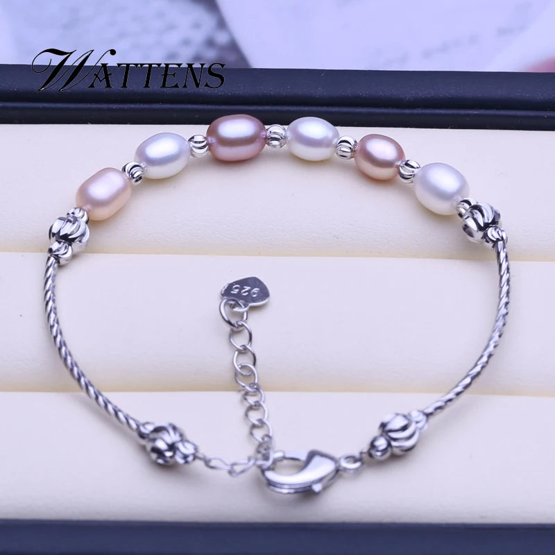 Natural Pearl Bracelet for Women Mixed Pearl Bracelet Bohemia